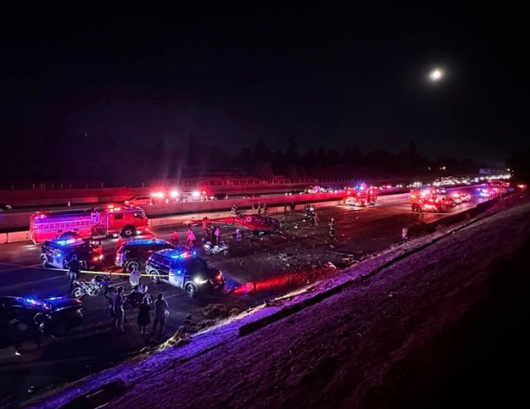 Se estrelló un helicóptero médico en Estados Unidos y tres miembros de la tripulación resultaron heridos Se estrelló un helicóptero médico en Estados Unidos y tres miembros de la tripulación resultaron heridos