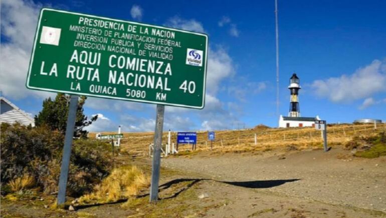 Cabo Vírgenes está en el kilómetro cero de la ruta 40