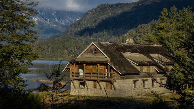 Hoy la hostería está abandonada. La quieren poner en valor.
