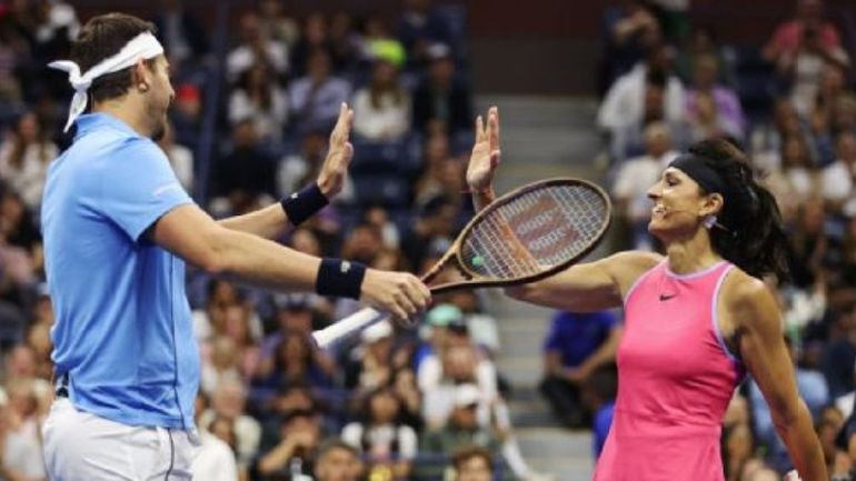 Gabriela Sabatini y Juan Martín Del Potro Gabriela Sabatini y Juan Martín Del Potro
