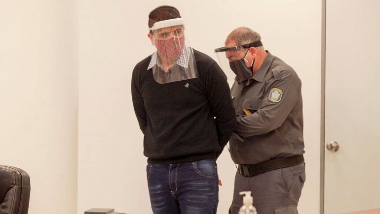 Orlando Marangel Ademar durante el juicio.