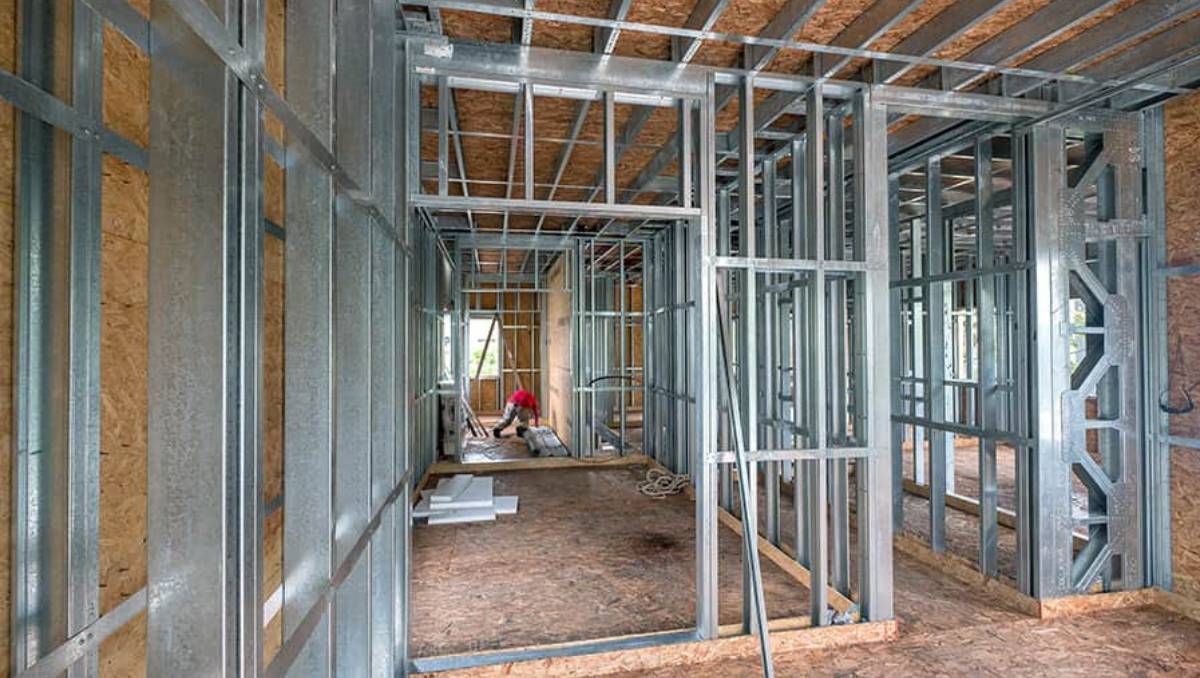 La vivienda presentaba un 7 por ciento de avance.