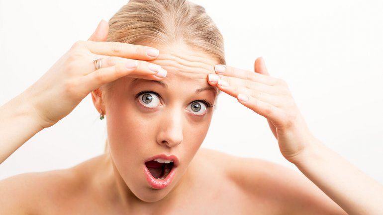 Las arrugas en la frente pueden ser una  mala señal