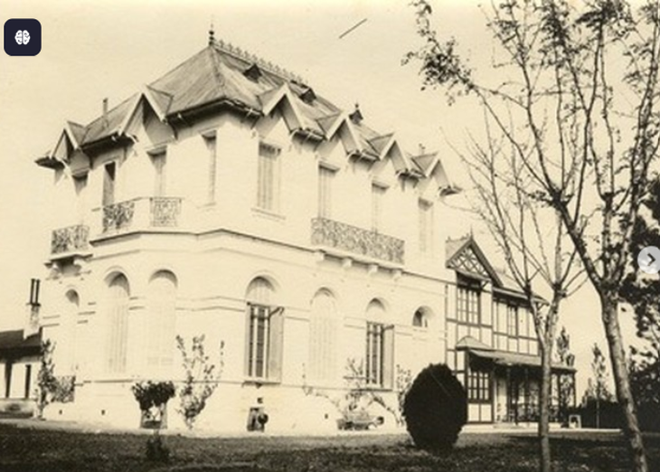 El Establecimiento San Huberto y Castillo de Luro. Foto: @santarosaantigua El Establecimiento San Huberto y Castillo de Luro. Foto: @santarosaantigua
