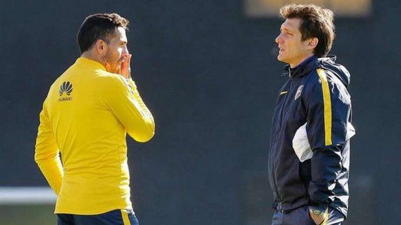 El Vasco pudo entrenar, por fin, con plantel completo.