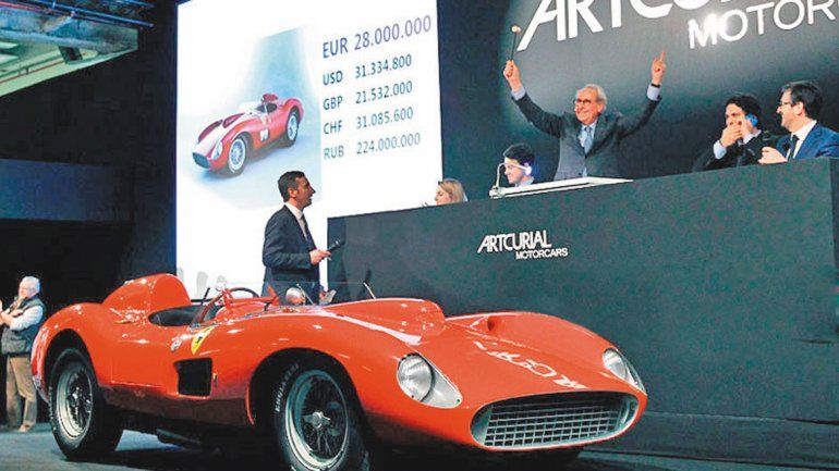 El Ferrari 335 Sport Scaglietti de 1957