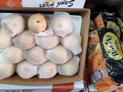 llegaron las peras de china al mercado argentino: precio y detalles