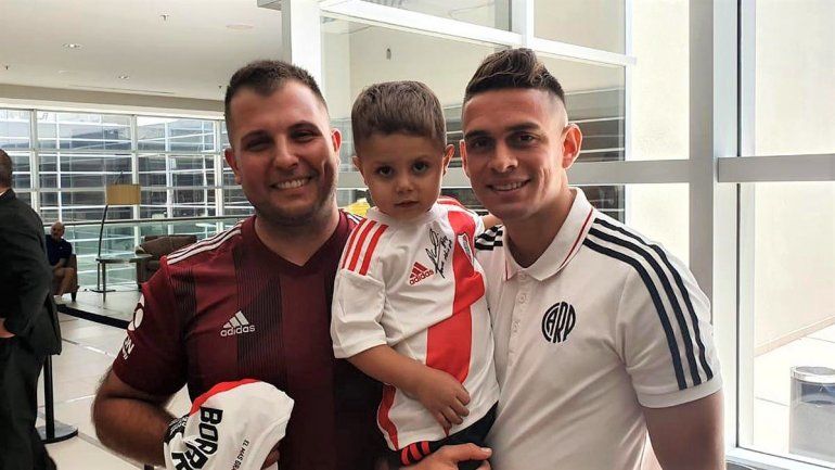 Borré tras cumplirle el sueño a Thiago, el nene valletano que lo admira: Fue muy lindo, lo recordaré siempre