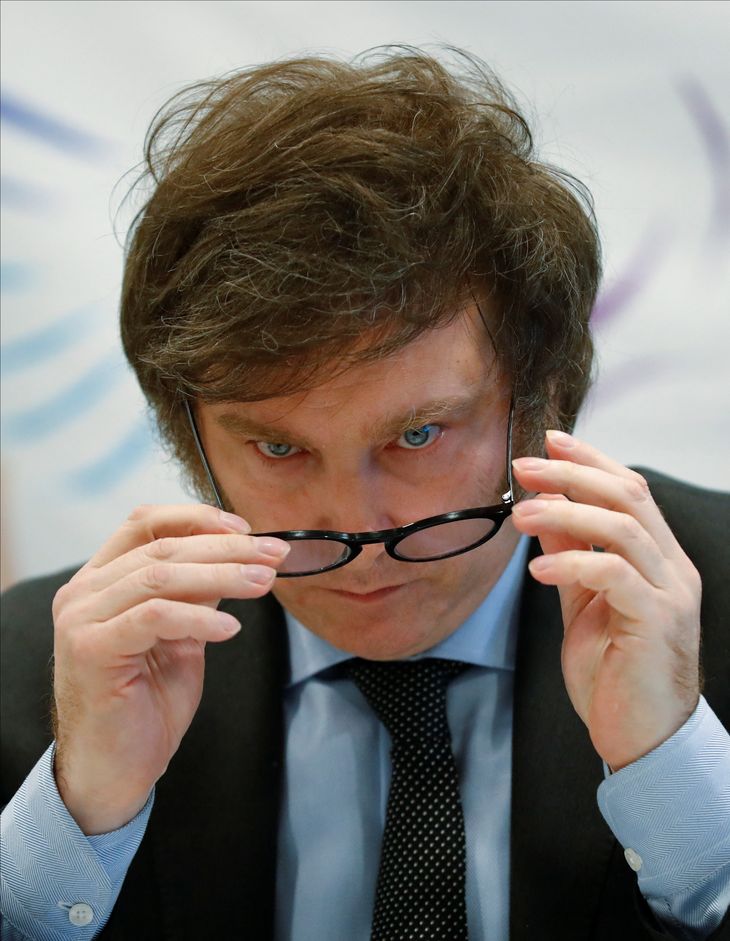Javier Milei tiene planeado privatizar YPF. Foto: Reuters. Javier Milei tiene planeado privatizar YPF. Foto: Reuters.