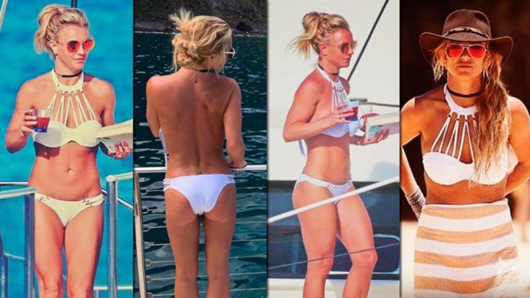 Britney Spears deslumbró con su figura en bikini