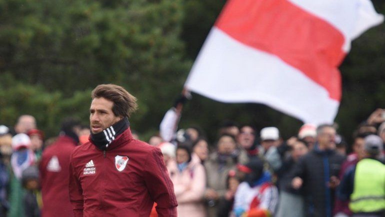 River entrenó a puertas abiertas en San Martín