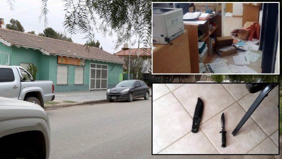 Un borracho con un cuchillo hirió a empleados de PAMI