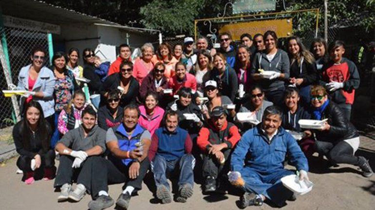 Concejales y vecinos