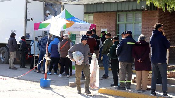 Así se vivió la primera jornada de la Feria del Chivito y el Cordero en el Mercado Concentrador