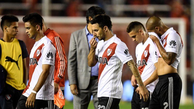 La decepción de los jugadores de River