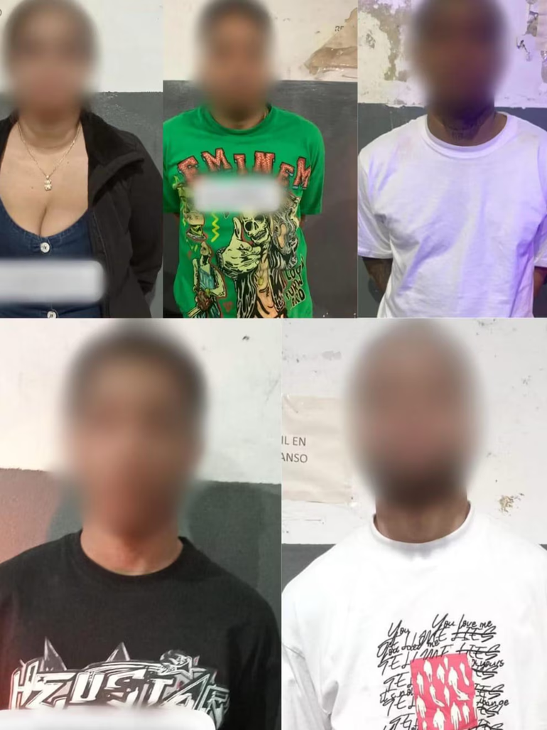 Todos los detenidos son de República Dominicana. Todos los detenidos son de República Dominicana.