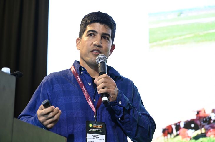 Nicolás García analiza el despegue de la producción agropecuaria bajo riego en el norte patagónico. Nicolás García analiza el despegue de la producción agropecuaria bajo riego en el norte patagónico.
