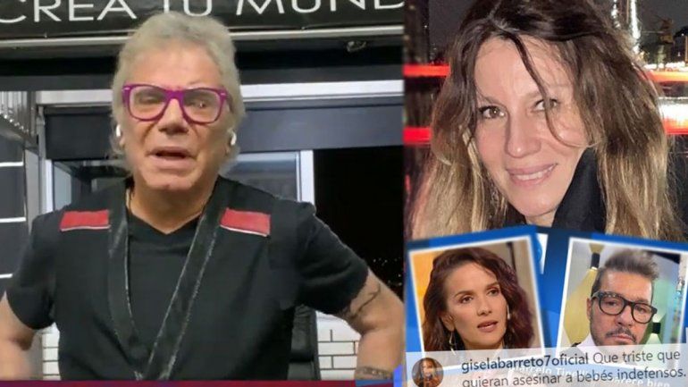 Casella criticó a Gisela Barreto por escrachar a famosos que apoyan el aborto legal