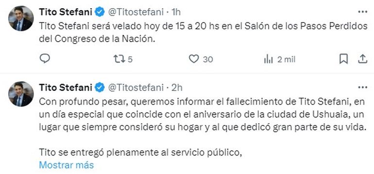 El diputado del Pro murió a sus 64 años. El diputado del Pro murió a sus 64 años.