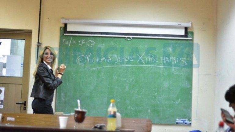 La profe Vicky alteró la Universidad de Buenos Aires
