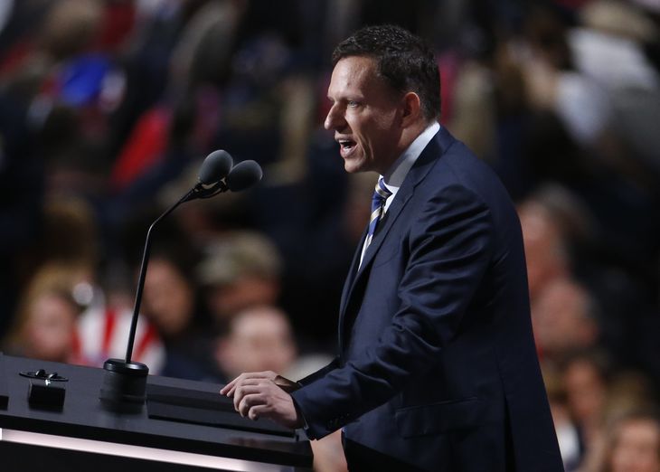FOTO DE ARCHIVO: El fondo de Peter Thiel compró el 1% de Vista Energy. REUTERS/Carlo Allegri