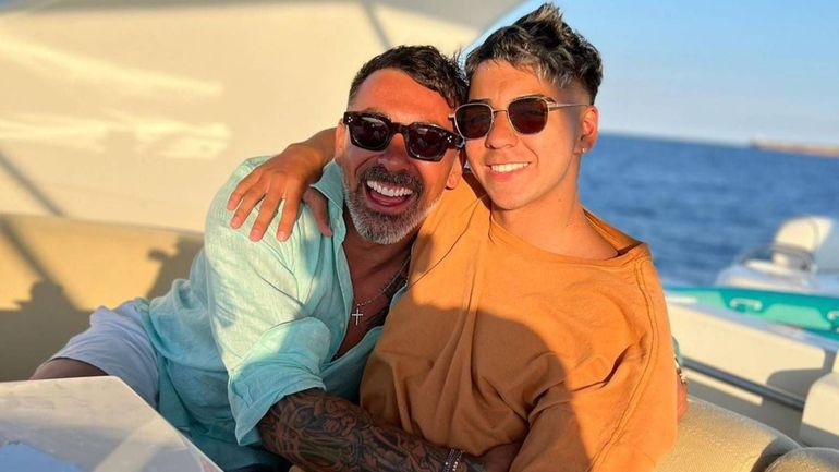 Tomás, el hijo del Pocho Lavezzi, desmintió que su padre consuma drogas.