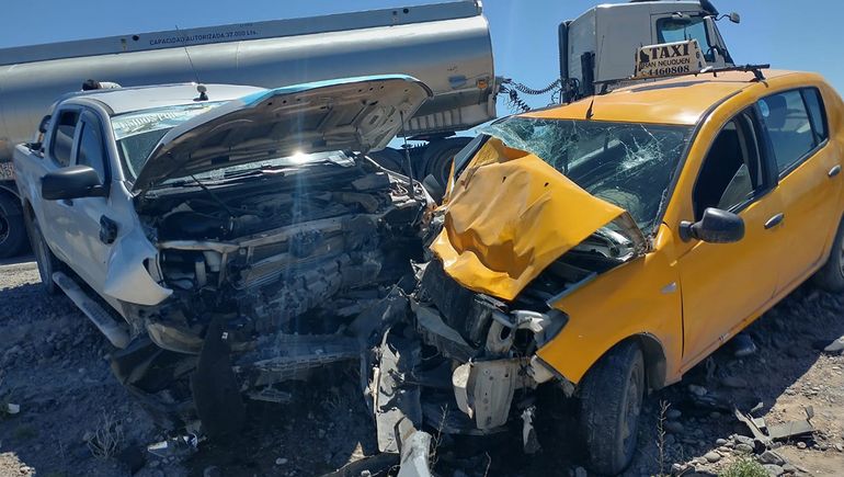 Un taxista borracho chocó contra una Ranger: está grave
