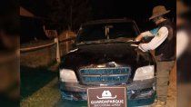 Guardaparques del Nahuel Huapi y personal de la Policía de Neuquén detuvo a los cazadores en plena faena. 