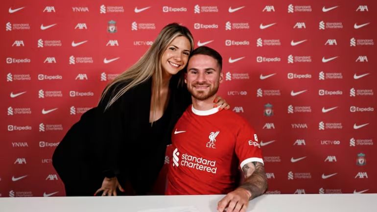 Alexis MacAllister y Ailén Cova Alexis MacAllister y Ailén Cova