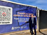 Comenzó la campaña de difusión del código QR para denunciar microtráfico en Neuquén