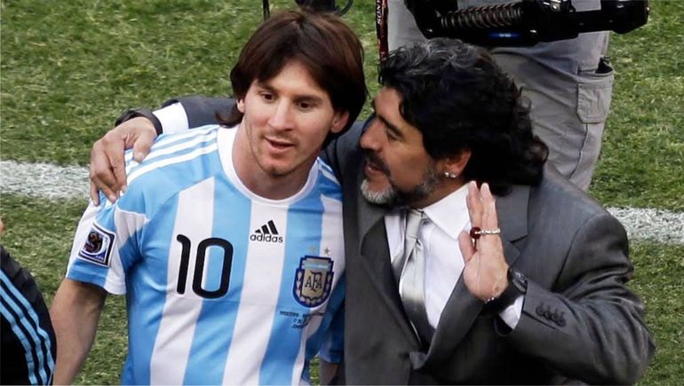 Las sentidas palabras de Messi sobre Maradona: Trascendía cualquier cosa