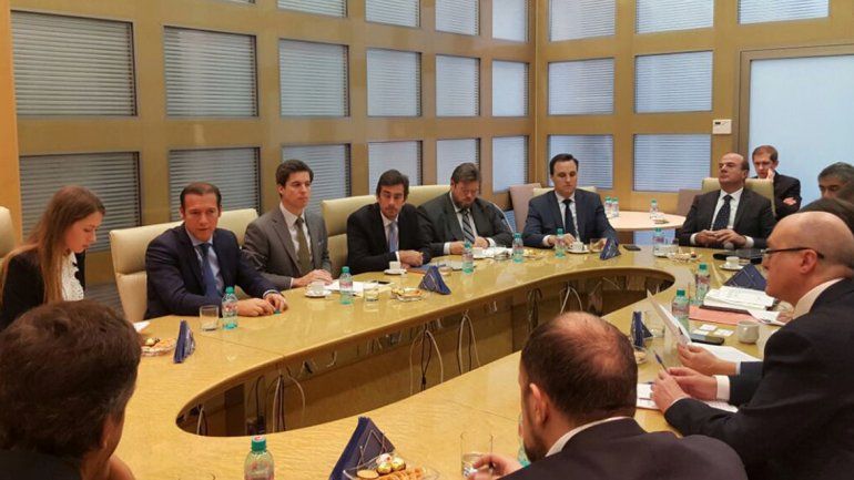 Gutiérrez se reunió ayer con autoridades del banco ruso en Moscú.