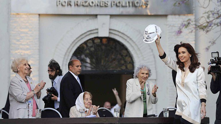 La Presidenta inauguró cuatro pabellones en la ex ESMA.