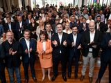 Radicales con peluca se reunieron con Bullrich