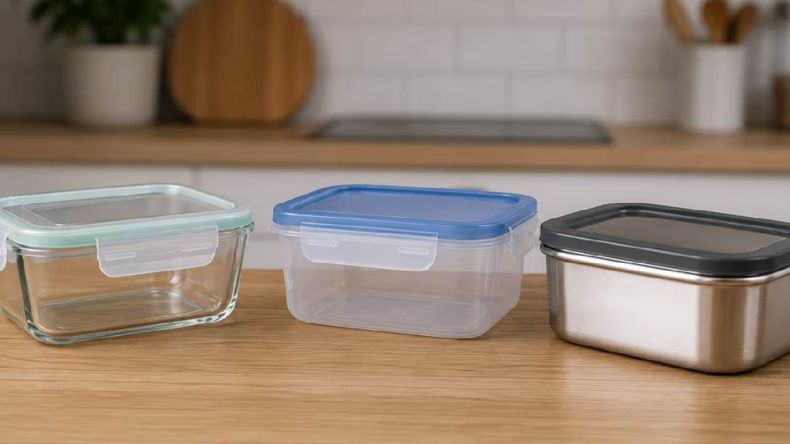 Plástico, acero inoxidable y vidrio, de acuerdo al material del tupper varía su uso y beneficio. | LM Neuquen Plástico, acero inoxidable y vidrio, de acuerdo al material del tupper varía su uso y beneficio.