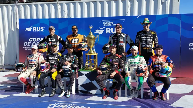 Los pilotos clasificados a la Copa de Oro. Falta Urcera y Gini. Gentileza: @Campeonesnet