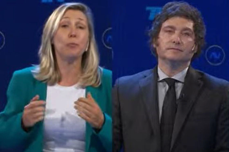 Debate caliente: el picante cruce entre Myriam Bregman y Javier Milei