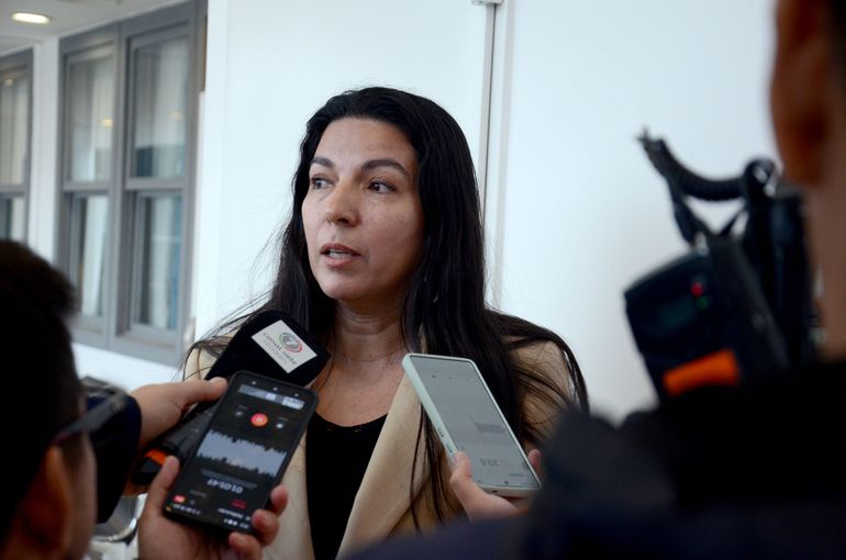 La exsubsecretaria de Hacienda de Plottier, Gladys Ramírez. La exsubsecretaria de Hacienda de Plottier, Gladys Ramírez.