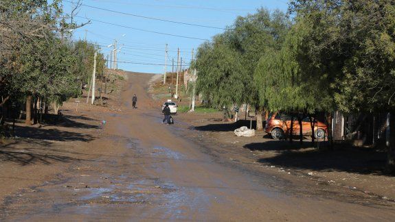 Chupete Aguirre fue atacado a pocos metros del salón del sindicato municipal en la calle Formosa, donde vive.