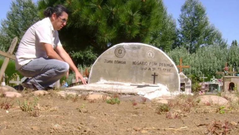 La tumba de Juan Benigar.