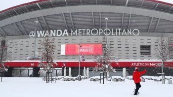 por la nevada historica, el atletico no pudo jugar por la nevada historica, el atletico no pudo jugar