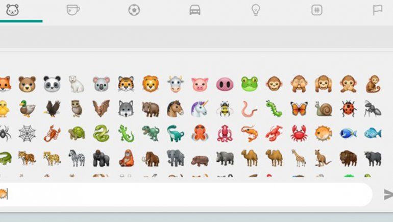 WhatsApp tiene un catálogo de más de 400 emojis