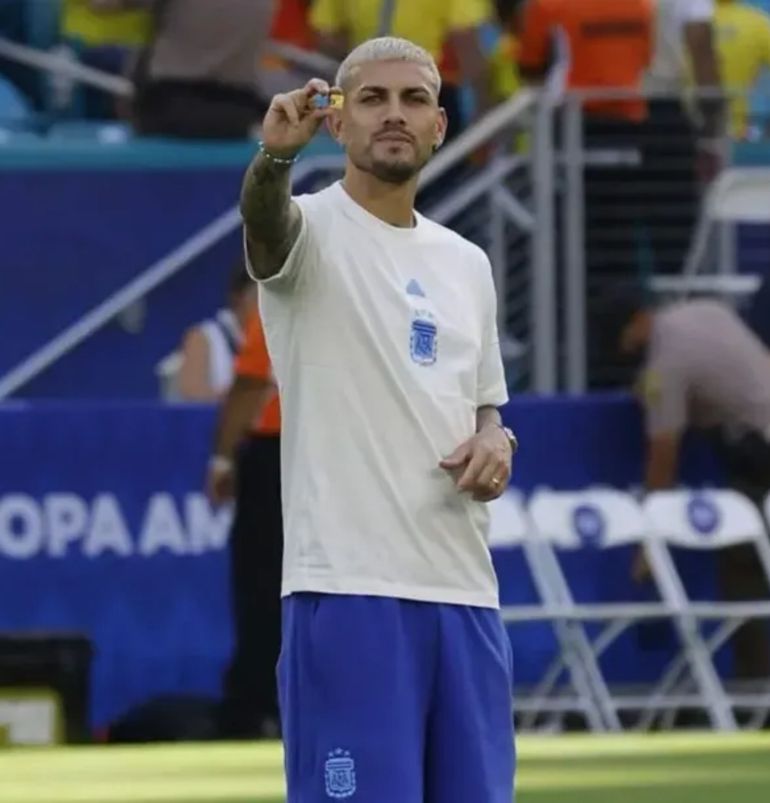 Leandro Paredes y los caramelos Leandro Paredes y los caramelos