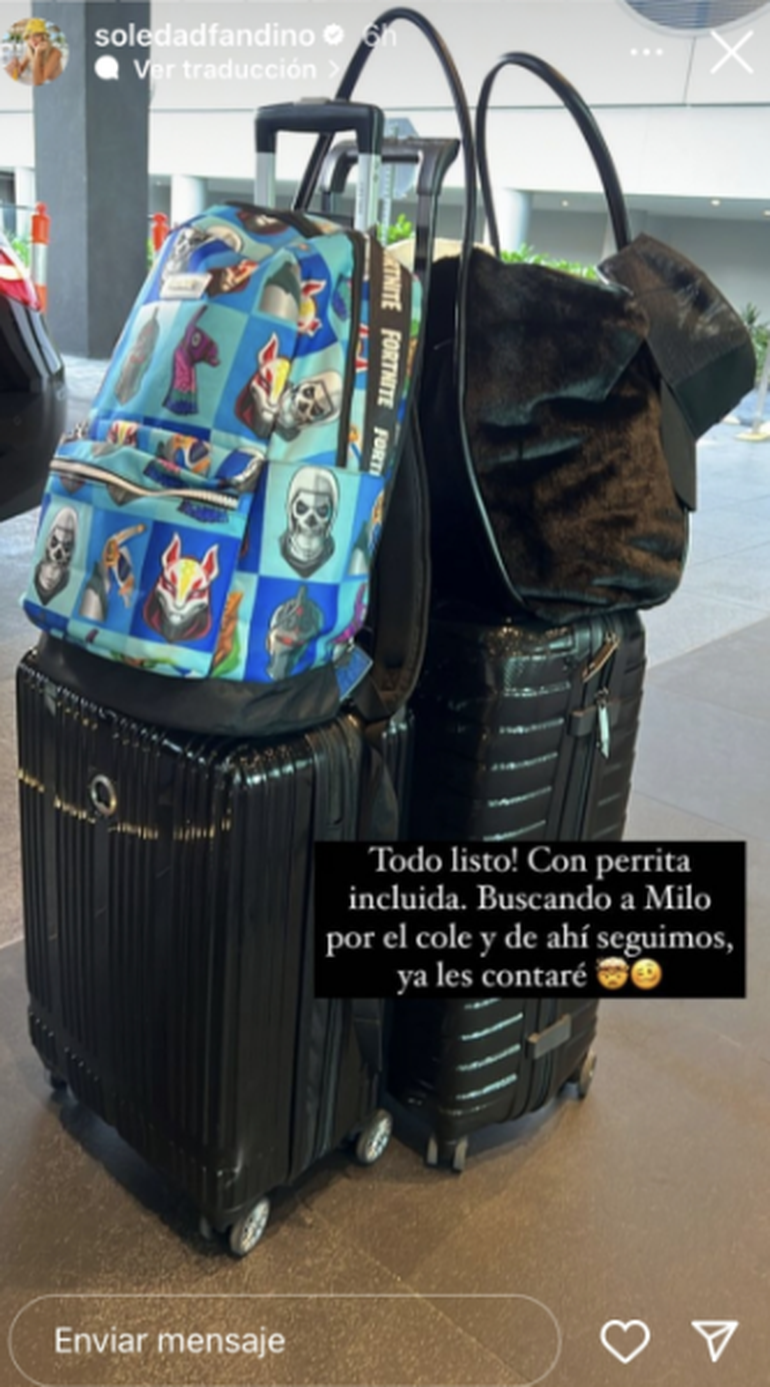 No le quedó más opción que abandonar su departamento y buscar refugio en un hotel.