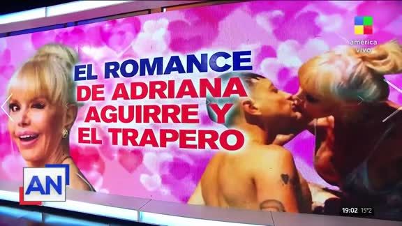 Adriana Aguirre, enamorada de Paco Amoroso