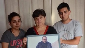 Familia crimen del sargento Gabriel Jara