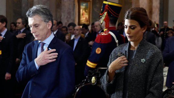 Macri asistió a su primer tedéum como presidente