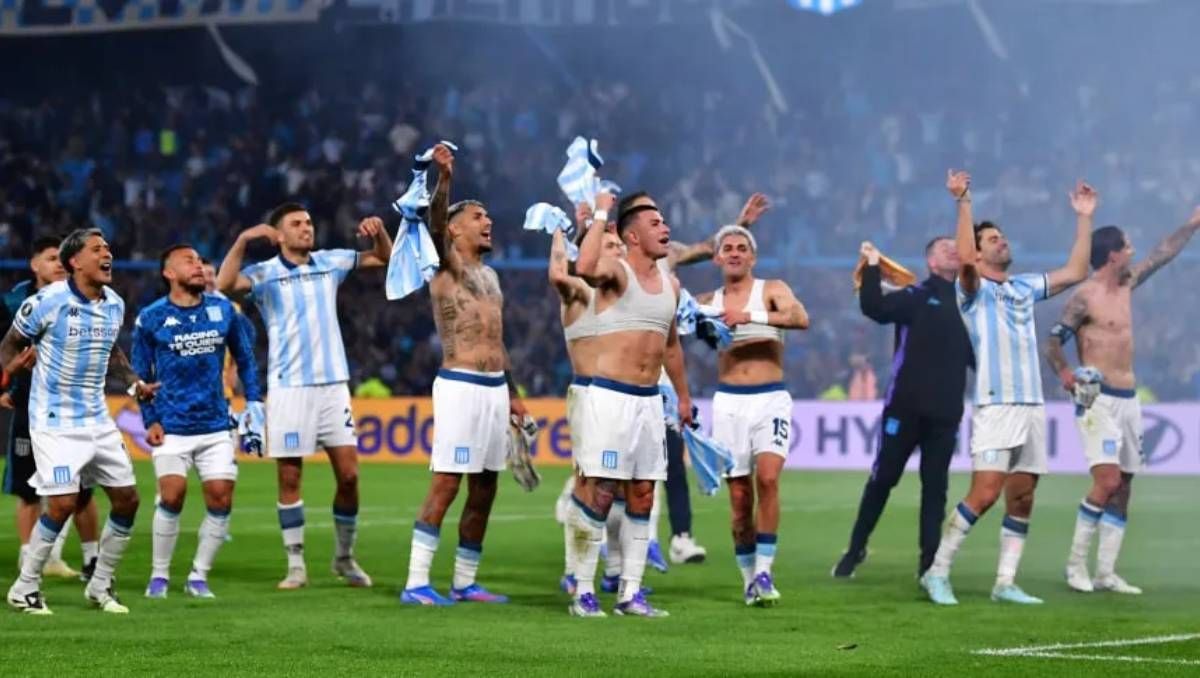Racing, el único representante argentino en la Copa Libertadores