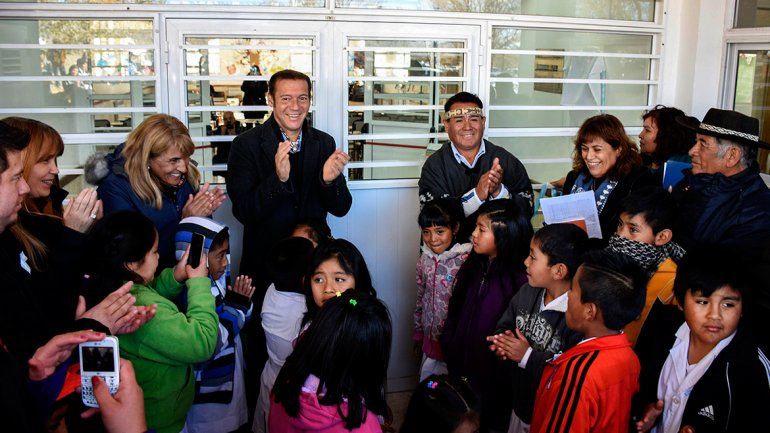 El gobernador Omar Gutiérrez encabezó el acto de inauguración.&nbsp;