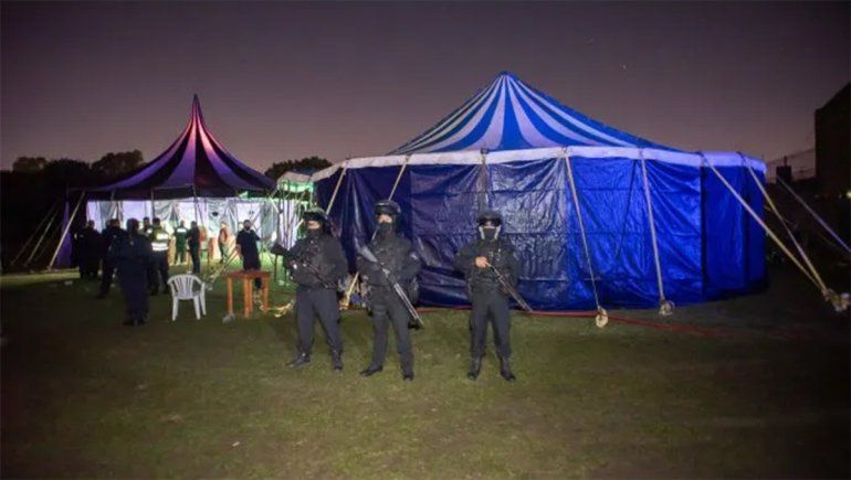 Desbarataron una mega fiesta clandestina con más de 1.200 personas